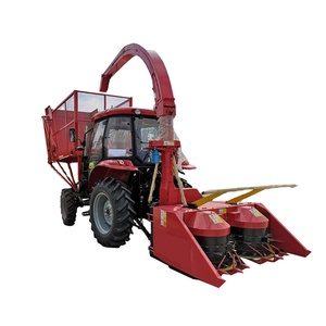 Mini récolteuse de fourrage et d'ensilage montée sur tracteur avec trémie pour ensilage de maïs et de napier - Product Image 2