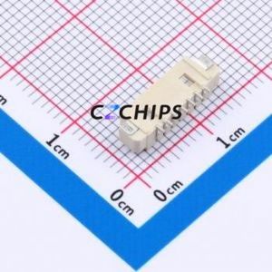 ZX-MX1.25-7PWT Wire-to-Board Pin Header SMD,P=1.25mm,Horizontal Mount Connector 1x7P 1.25mm Horizontal Mount PicoBlade (MX 1.25) - Product Image 2