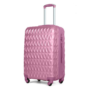 Buona scelta per tutte le età trolley da viaggio con guscio rigido valigia in gomma impermeabile resistente ABS + PC - Product Image 4