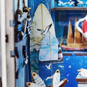 Hamaileon Coin de la Mer, Artisanat en Bois DIY, Scène Miniature, Ornement en Bois 3D, <span class=keywords><strong>Maison</strong></span> de Style Méditerranéen, Décoration de Bureau, Cadeau - Product Image 4