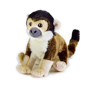 plush toy stuffed sitting monkey