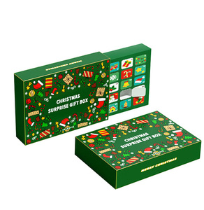Caja de Cartón Magnética de Lujo para <span class=keywords><strong>Navidad</strong></span>, Caja de Papel Plegable Ecológica para Chocolates, Dulces y Embalaje de Regalos Navideños - Product Image 5