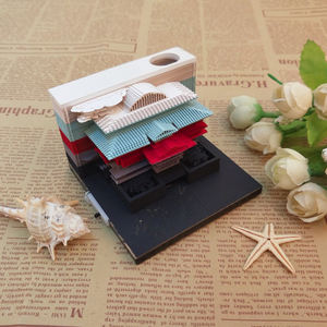 Regalo de Navidad Anime japonés <span class=keywords><strong>Manga</strong></span> animación construir un Memo 3D para invitados de fiesta mejor regalo 3D Bloc de notas nuevo producto promoción - Product Image 2