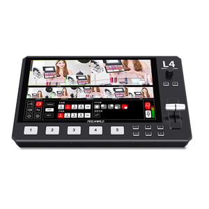 เครื่องสลับภาพออกอากาศ Feelworld L4 แบบ HDMI SDI พร้อมหน้าจอสัมผัส รองรับกล้องหลายตัว สำหรับการถ่ายทอดสด - Product Image 5