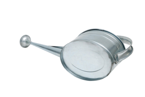 Bidon d'eau 5L métal arrosoir galvanisé fournitures outils pour extérieur intérieur jardinage plantes ovale avec poignée et bec verseur - Product Image 5