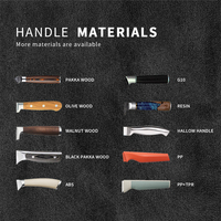 Couteau de cuisine de haute qualité, tranchant, antiadhésif, en acier inoxydable, couteau de cuisine professionnel