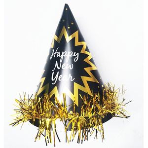 Sombreros de Papel Coloridos de 16 cm, 100 Unidades, Accesorios para Fiestas de Nochevieja - Product Image 6