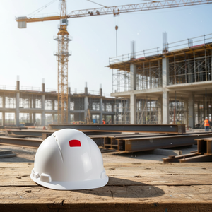 Casco de Seguridad Industrial, Casco Protector EN397 ANSI CE OEM ODM para Protección de Trabajadores en Obras de Construcción - Product Image 1