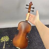44 violon épicéa mat instrument violon étudiant débutant violon avec accessoires