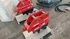 Attache rapide rotative à 360 degrés Soosan SB08 pour excavatrice, coupleur rapide, accessoire de brise-roche hydraulique - Product Image 3
