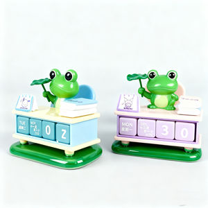 Figurine d'<span class=keywords><strong>action</strong></span> personnalisée en PVC, jouet mignon de dessin animé, <span class=keywords><strong>calendrier</strong></span> pour la décoration de bureau, récompense pour les étudiants - Product Image 4