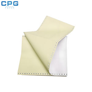 กระดาษคาร์บอนเลส 2 ชั้น กระดาษ NCR สำหรับพิมพ์แบบฟอร์มคอมพิวเตอร์ แบบต่อเนื่อง 2 ชั้น 3 ชั้น - Product Image 1