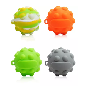 Bolas <span class=keywords><strong>de</strong></span> estrés <span class=keywords><strong>de</strong></span> arcoíris <span class=keywords><strong>de</strong></span> silicona <span class=keywords><strong>3D</strong></span> para niños, juguetes antiestrés, bolas para aliviar el estrés - Product Image 6