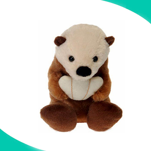 Custom factory 100% fatto a mano morbido peluche vedere animale giocattoli lontra di mare peluche giocattoli di peluche - Product Image 4