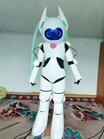 Costume de robot LED pour fête, costume d'astronaute lumineux pour la danse, costume LED lumineux pour boîte de nuit, costume de robot LED pour scène