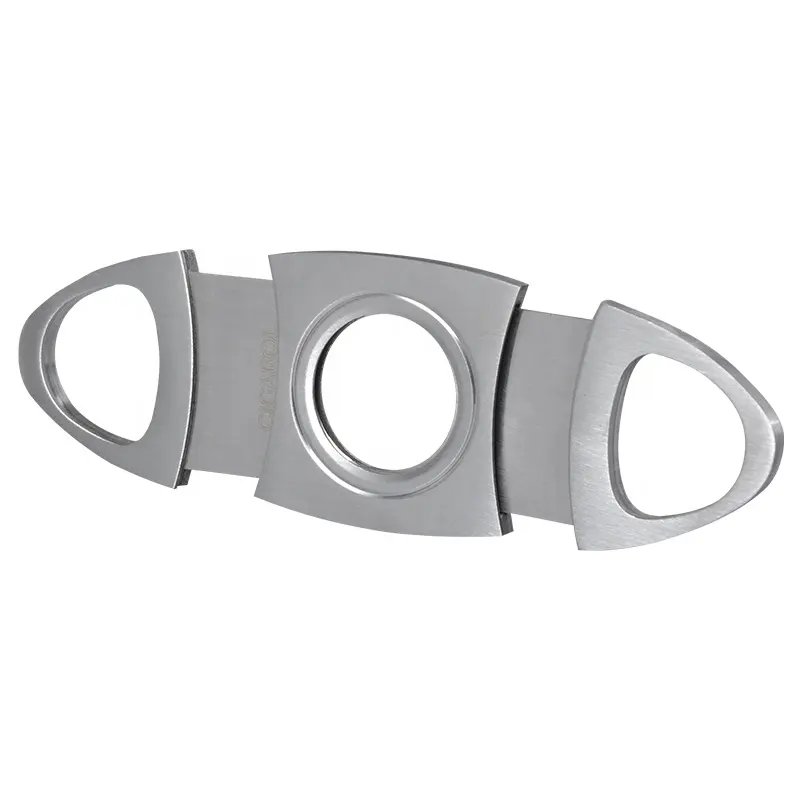 High Quality Stainless Steel Cigar Cutter Metal Classic Gift Knife Cigar Accessory Cigar Cutter Luxury Set
