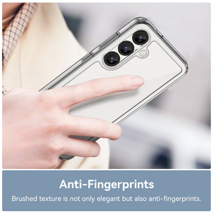 Coque de téléphone transparente anti-jaunissement en acrylique transparent pour Samsung Galaxy S25 S24 S23 - Product Image 3