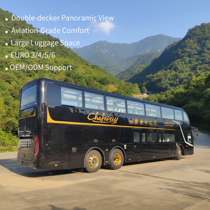Autobús Turístico de Dos Pisos de Lujo, Diésel, para Recorridos Urbanos, 48+16 Asientos, Nuevo, Volante a la Izquierda, Motor Cummins Automático - Product Image 1