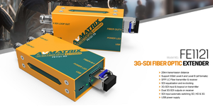 Kit d'accessoires audio et vidéo <span class=keywords><strong>AVMATRIX</strong></span>, émetteur et récepteur d'extension de fibre optique 3G-SDI, fabriqué en Chine, moule non privé - Product Image 2