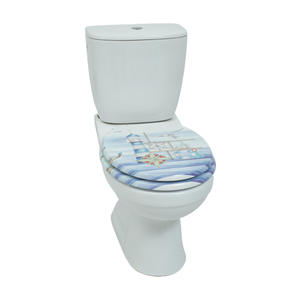 Siège de toilette <span class=keywords><strong>JELL</strong></span> personnalisé en bois massif en forme de <span class=keywords><strong>O</strong></span>, à face fermée, avec fonction de fermeture en douceur, désodorisation automatique, garantie 1 an, moderne - Product Image 5