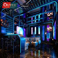 Célèbre Night Club Chaises Meubles Strip Club DJ Stages Rooftop Bar Whisky Bar