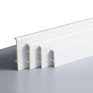 Plinthe intérieure en PVC moderne <span class=keywords><strong>de</strong></span> 10cm Plinthe inférieure en bois - Product Image 6