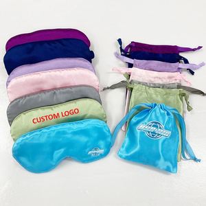 Gadgets electrónicos para avión Hotel Sleep Eyemask Silk Sleeping Eye Mask - Product Image 1