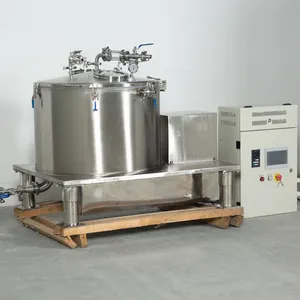 Biomasse Refroidisseur d'huile Centrifugeuse d'extraction d'éthanol Sacs filtrants Séparateur solide et liquide Centrifugeuse