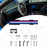 Pour Juniper pour Tesla Model 3 Highland Éclairage intérieur de voiture, Tweeter rotatif 4D, Lampe de dossier, Lumière d'ambiance