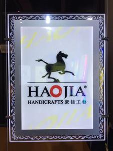 Panneau de fenêtre suspendue Double face, boîte à lumière en cristal A3/A4 DC 12V, fil suspendu intérieur Transparent carré - Product Image 4