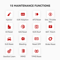 Herramienta de Diagnóstico OBD2 ThinkCar Thinkdiag, Lector de Códigos de Error Automotriz (Sistemas Completos), Adaptador con 16 Funciones de Reinicio y Prueba Activa de ECU