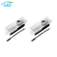 Projecteur Led de porte de voiture, Logo personnalisé de haute qualité, éclairage bienvenue pour BMW X1 X3 X4 X6, 2 pièces