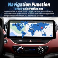 Écran tactile OLED 12,3'' Android 13 I10 2014-2016 GPS intégré Lecteur vidéo de tableau de bord de voiture Radio 2DIN Stéréo DSP Multimédia