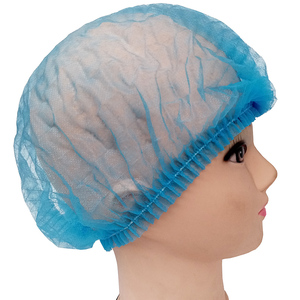 Cuffia Chirurgica Monouso in Tessuto Non Tessuto con Doppio Elastico, Copricapo Medico Bouffant, Cuffia Monouso - Product Image 2