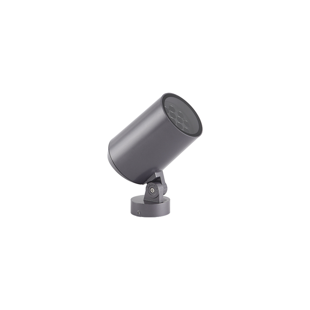 Litecent 48W Outdoor LED Spot Light with Aluminum Body Base Mount & RGBW Function Cob Chip AC Power Source DALI DMX512 IP66