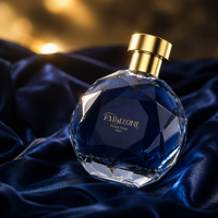 Vente en gros de flacons de parfum en verre vides 30ml 50ml 100ml, capacité personnalisée