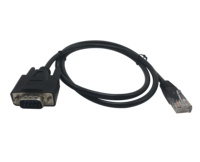 Cable serial de cobre RS232 DB9 M a USB AM 1m con cable moldeado tipo USB2.0