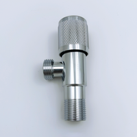 Robinet d'angle multifonction moderne en fer forgé pour toilettes, avec douchette bidet à noyau céramique, finition chromée, installation facile