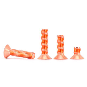 Vis à tête hexagonale en acier inoxydable 304, zinguées, métriques, à embase fraisée, boulons de machine, filetage standard, fixations personnalisées - Product Image 4