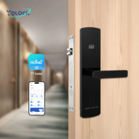 Schlüssel karte Hotel türschloss Tuya APP Connected Smart Türschloss Ttlock Integrations sicherheit mit Smart Chipkarte für sicheren Zugang