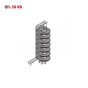 Tipo a spirale di Raffreddamento Nastro Trasportatore per la Torta e Pane Spirale Trasportatore - Product Image 1