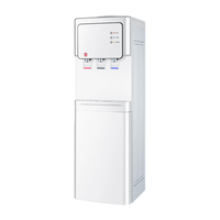 Dispensador de enfriador de agua independiente frío y caliente de carga superior de alta calidad con refrigeración por compresor