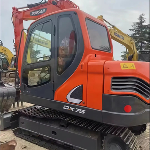 Excavadora Usada de Alta Calidad DOOSAN DX75-9C, Maquinaria de Ingeniería y Construcción Usada, Excavadora Hidráulica de Cadenas Usada en Venta - Product Image 3