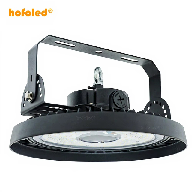 Commercial Lighting Workshop Ceiling Lights U-Bracket Dimmable Indoor Industrial Led Lamp150W 200W 300W UFO LED High Bay Light