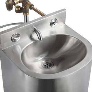 WC monobloc moderne en acier inoxydable à double chasse, personnalisé en gros par Top Factory, avec WC S-9111P(L/R/C) - Product Image 3