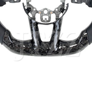 2011 -<span class=keywords><strong>2019</strong></span> para Mazda CX3CX4CX5 LED negro personalizado fibra de carbono forjado volante de coche deportes Interior automotriz - Product Image 5