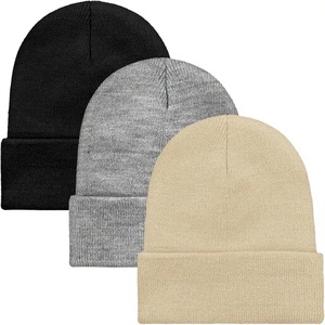 Gorro con Logotipo de Arco Marrón, Bordado en 3D, Tejido Suave, Cálido para Invierno, Unisex, Estilo Urbano para Hombres y Mujeres, Playa, 100% Acrílico, para Fans del Hip Hop - Product Image 3