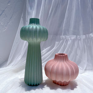 3 تصاميم قالب سيليكون مزهرية هندسية لوعاء الزهور، قالب صب راتنج الإيبوكسي للجص الخرساني، قالب الجبس، ديكورات يدوية الصنع - Product Image 4