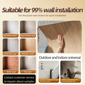 Panneau 3D MCM Style métallique Tuiles flexibles pliables Extérieur Intérieur Vllia Hôtels Centres commerciaux Tuiles flexibles en travertin - Product Image 4