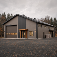 Entrepôt de stockage, atelier, bâtiment industriel, structure en acier préfabriquée, bâtiment métallique